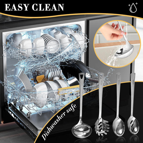 HIFIND stainless steel utensils withstand daily use in busy kitchens