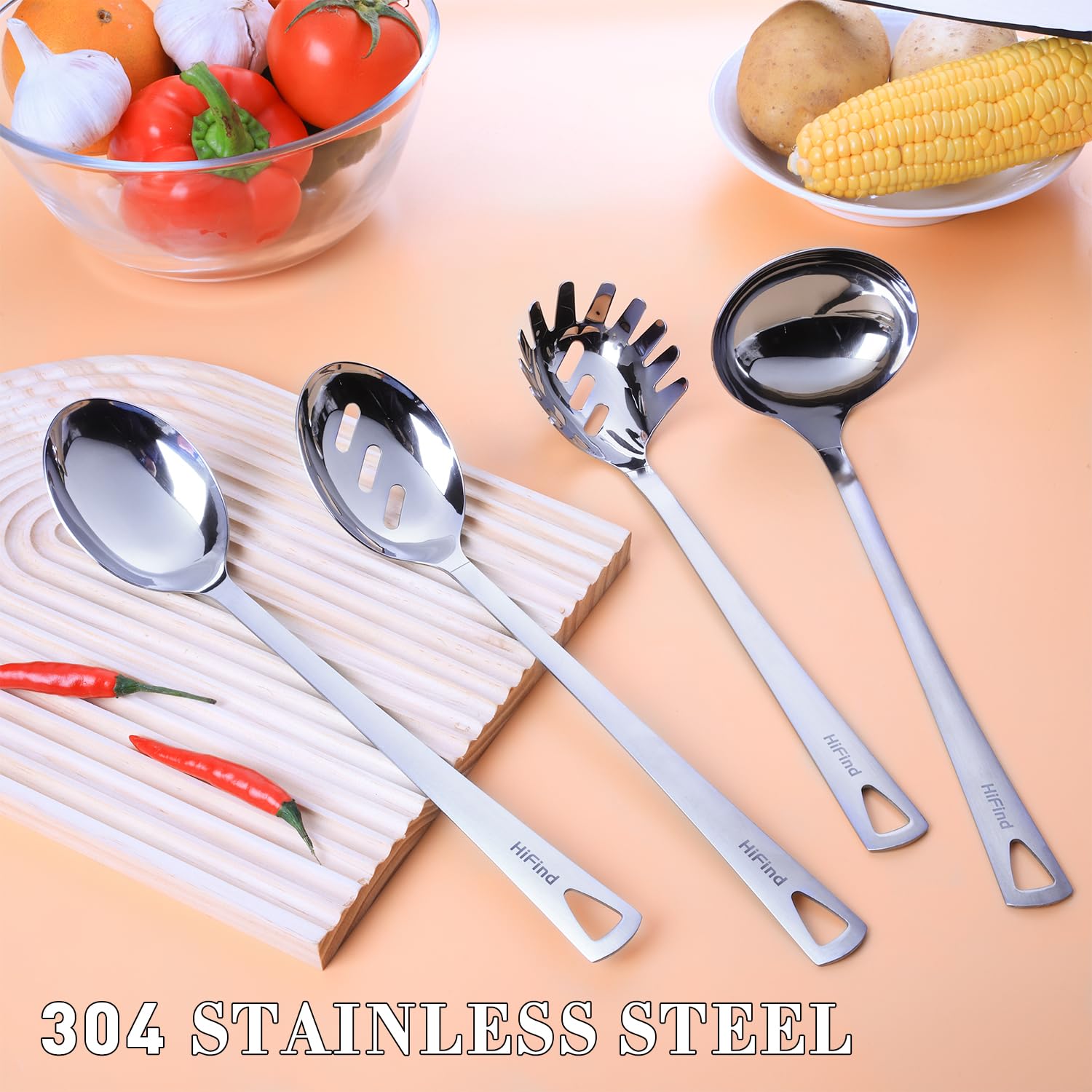 HIFIND utensils are dishwasher safe for easy cleanup