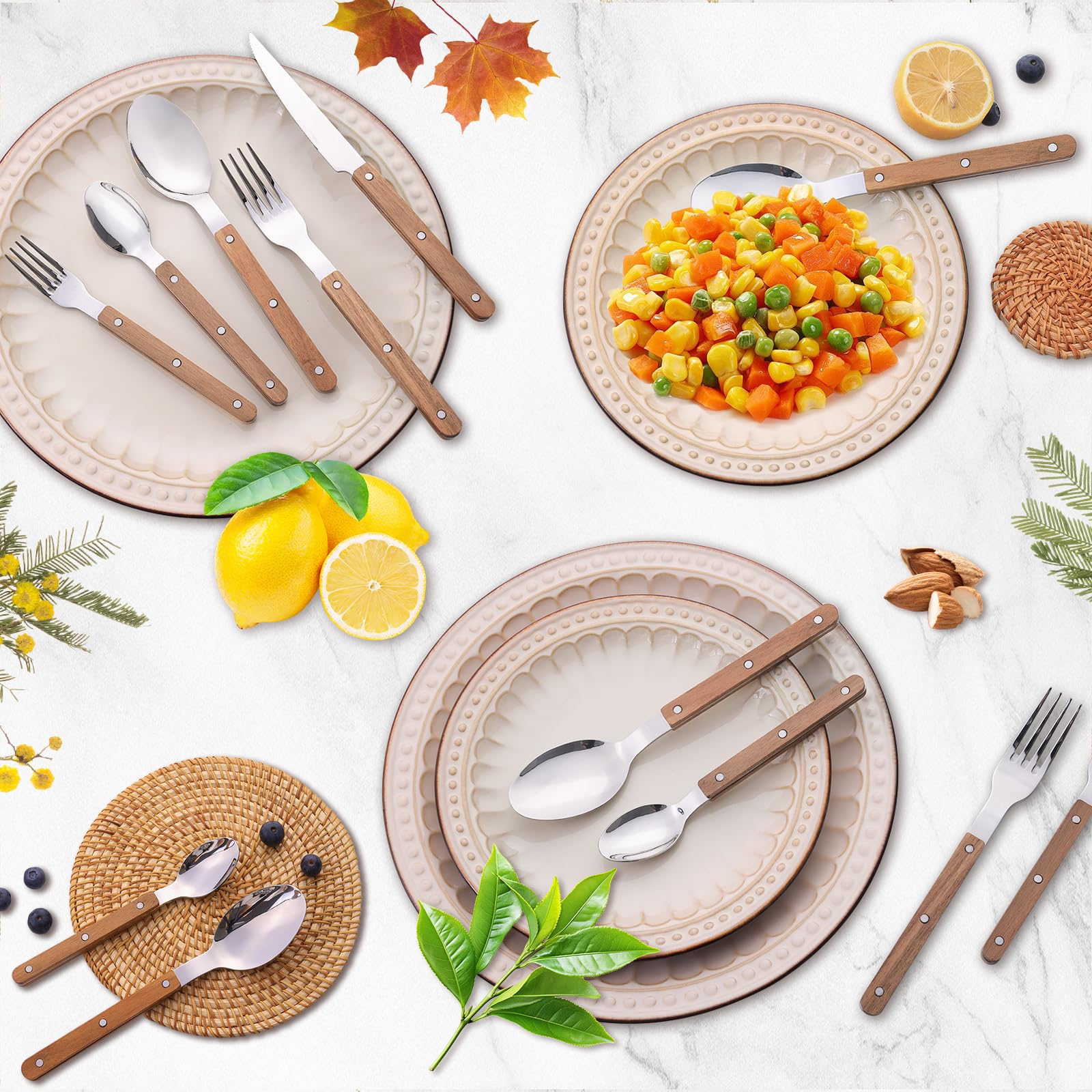 HIFIND flatware balance design ensures comfortable use during meals
