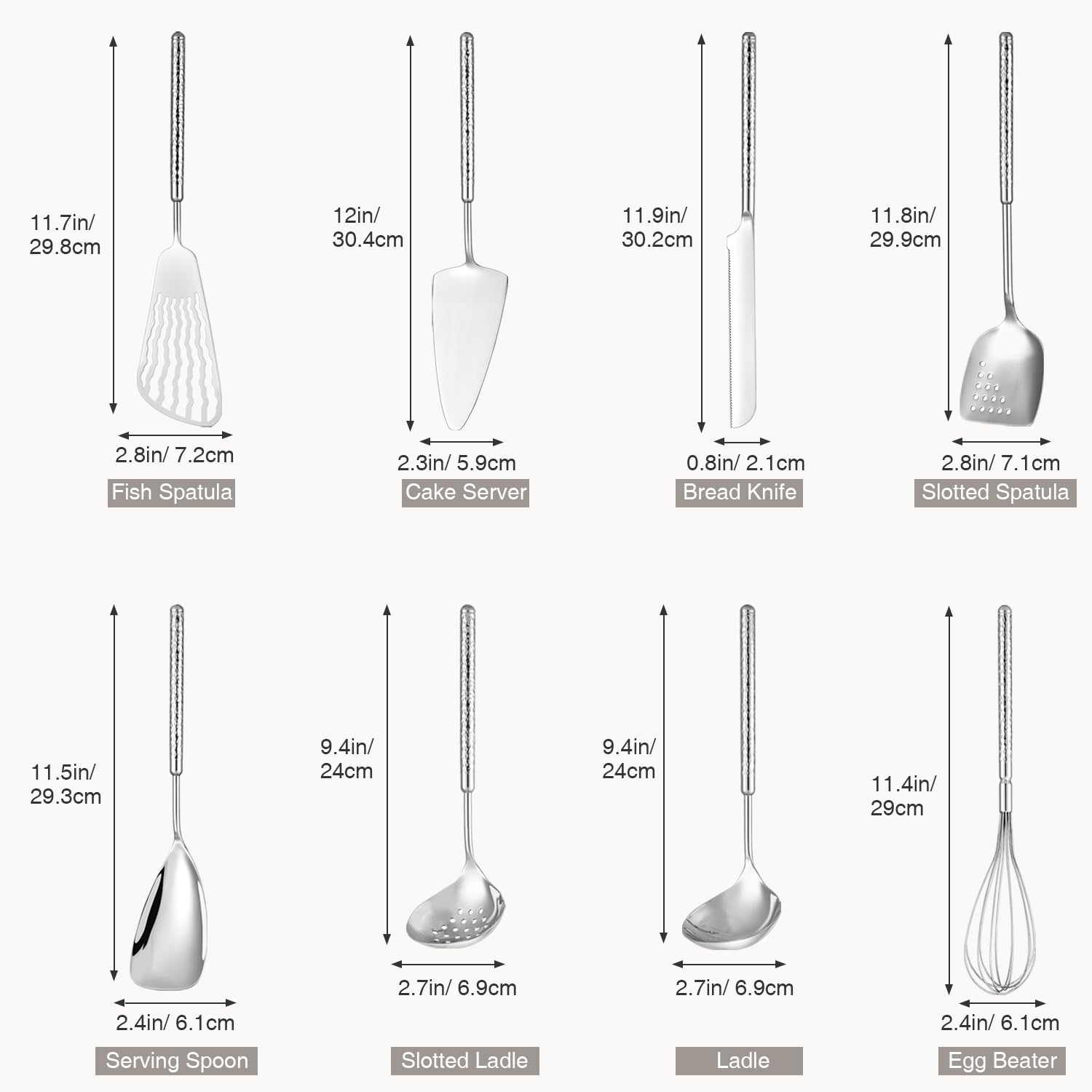 HIFIND serving spoon ready for sauces and side dishes with balanced feel