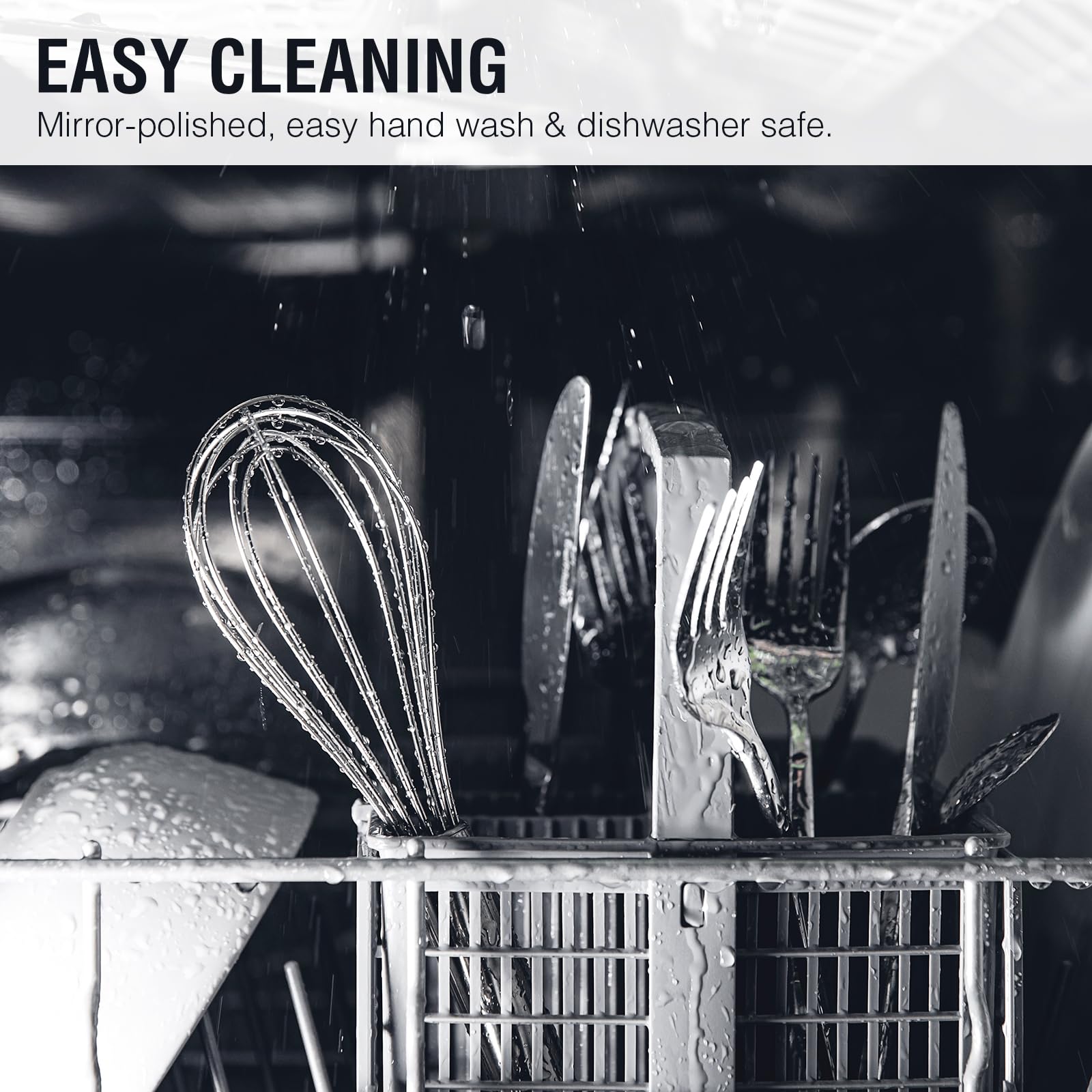 HIFIND slotted spatula designed for turning and draining