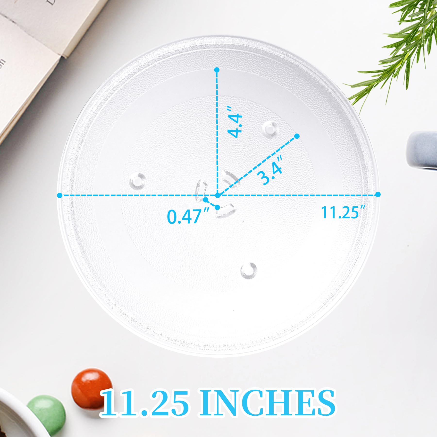 Hiflora dishwasher-safe microwave plate simplifies cleaning after meals and quick kitchen resets