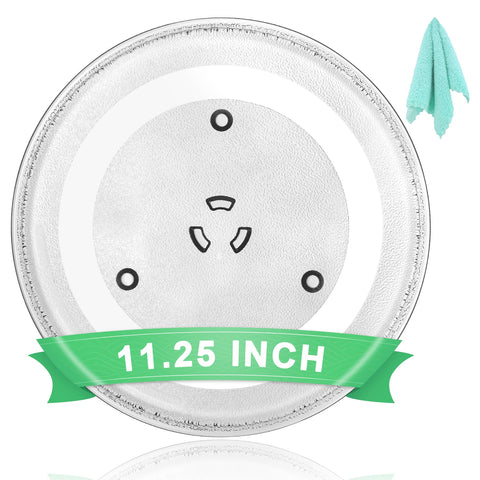 Hiflora universal microwave plate fit ensures stable placement across many models for dependable reheating