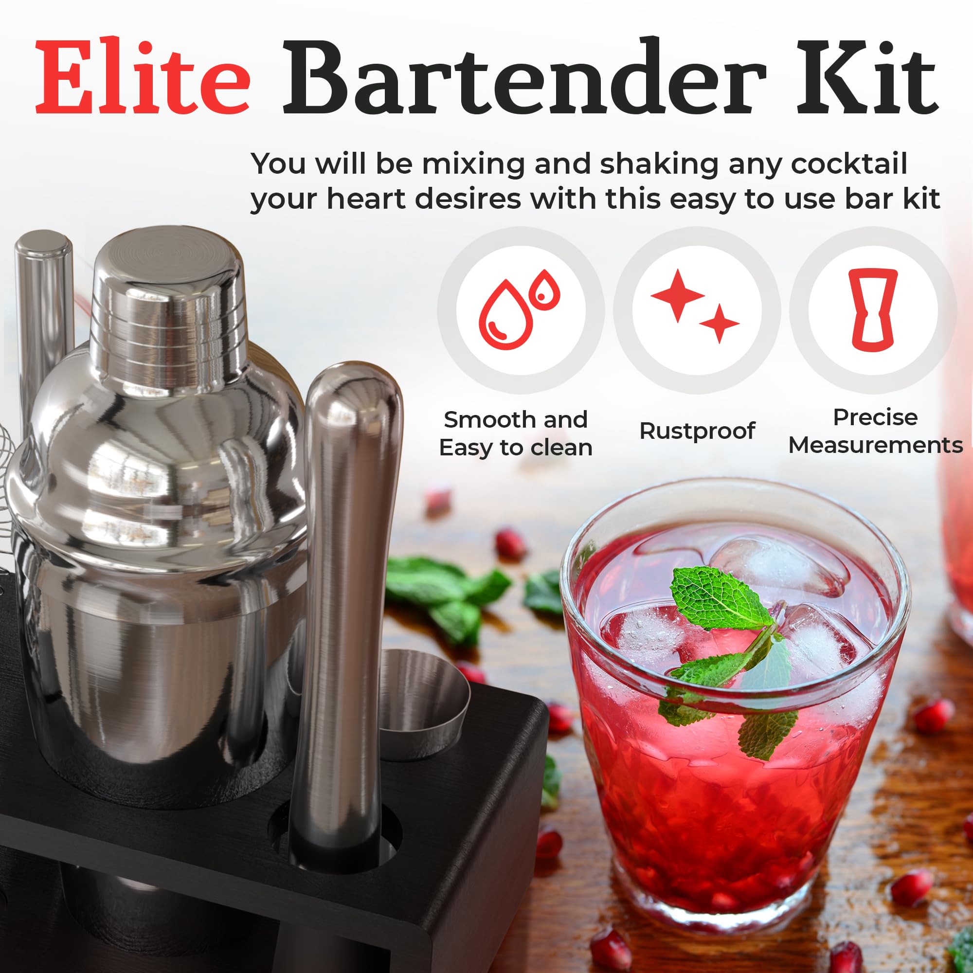 Highball & Chaser bar knife for quick citrus prep and garnish setup.