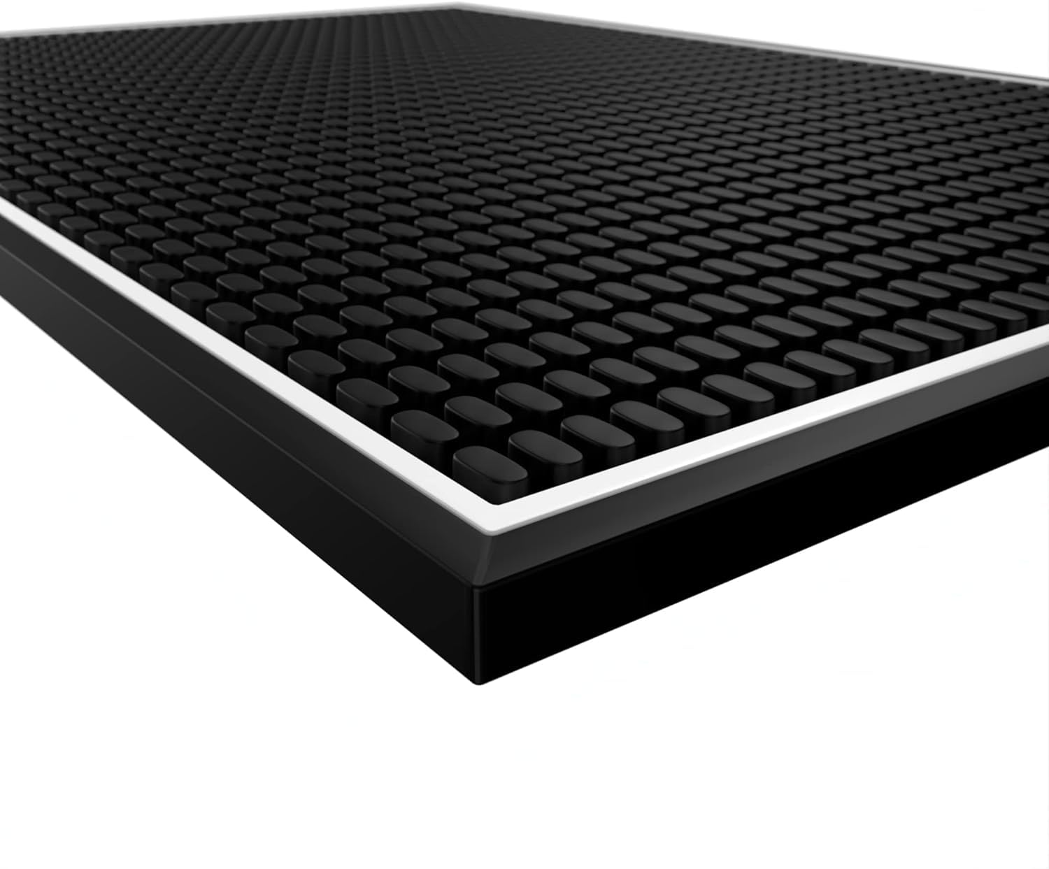 Highball & Chaser bar mat spill-control keeps counters dry during drinks