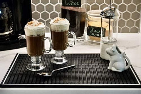 Highball & Chaser bar mat countertop-protection reduces spills