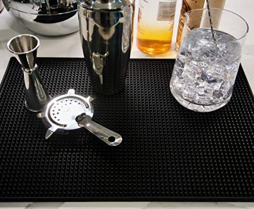 Highball & Chaser 2-pack bar mats for versatile bar setups.