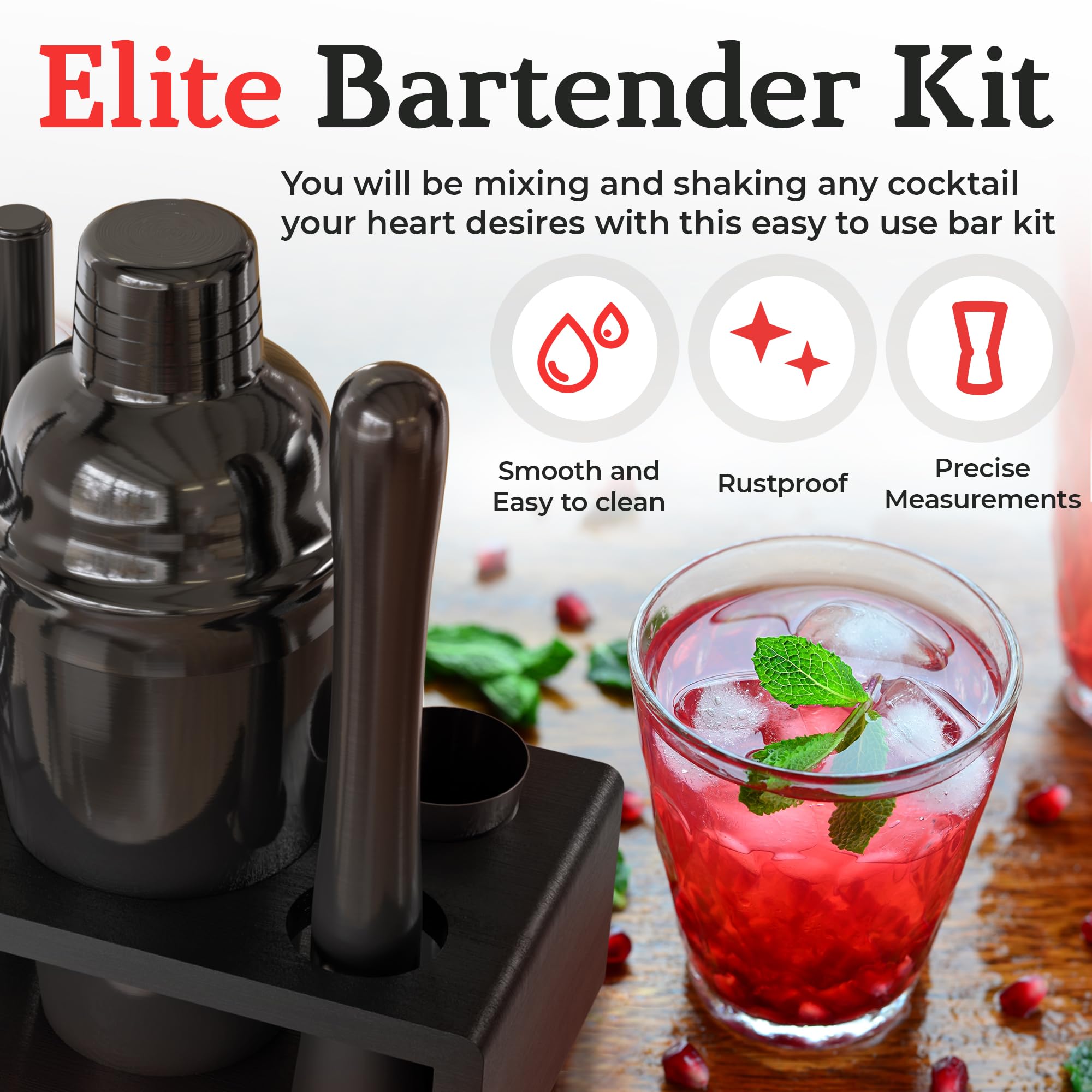 Highball & Chaser durable stainless steel tools for everyday home use