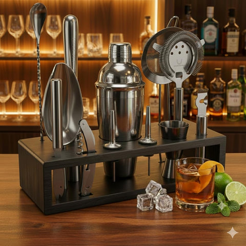 Laser-engraved Highball & Chaser tools add style to every drink