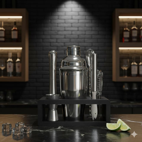 Highball & Chaser muddler in use to release fresh flavors.
