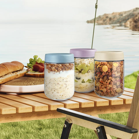 HIGLASTO durable glass jar is dishwasher safe for easy cleaning.