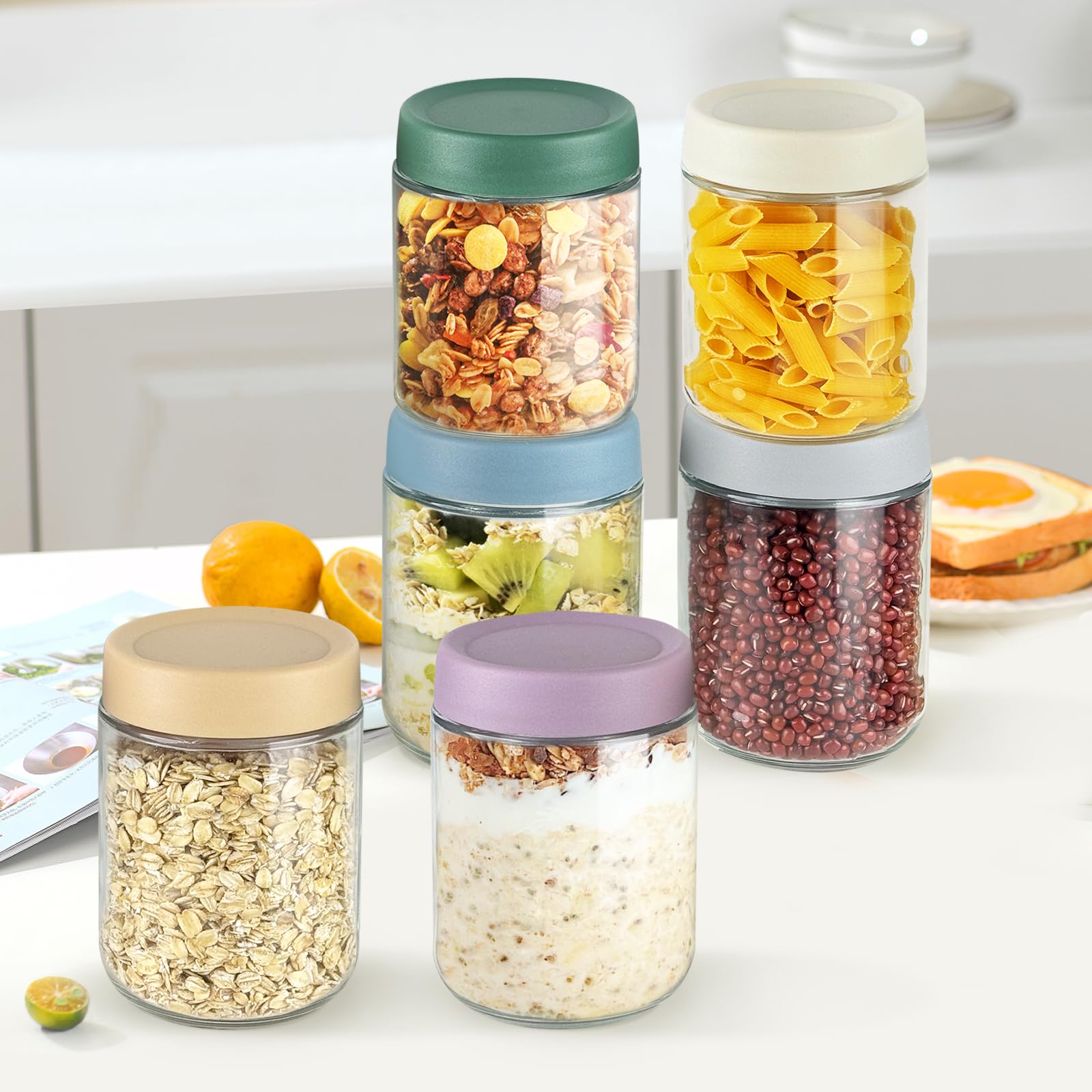 HIGLASTO portable snack jar perfect for picnics and on-the-go snacks.