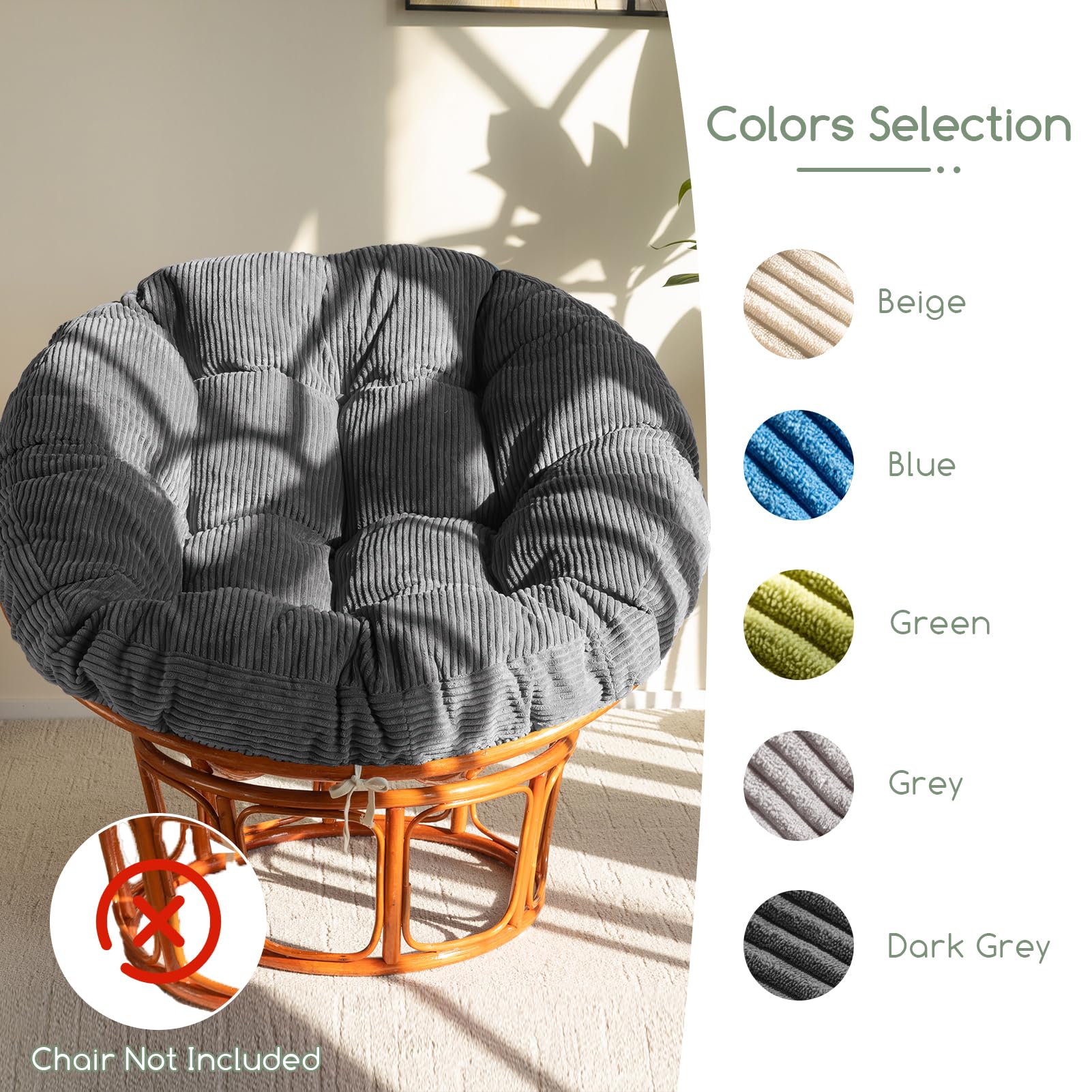 Durable color vibrancy helps maintain visual appeal after daily use