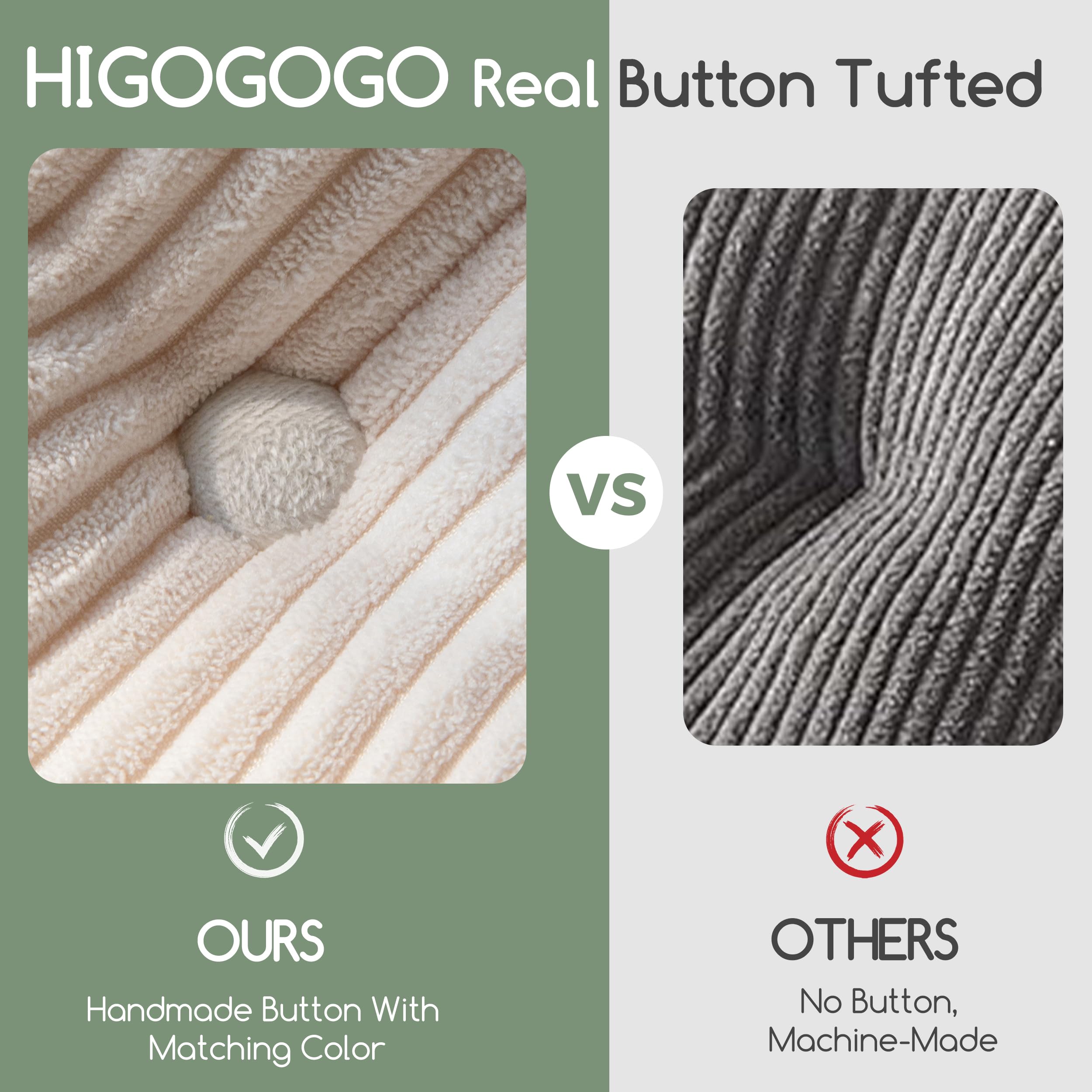 HIGOGOGO papasan cushion ideal for living rooms and bedrooms