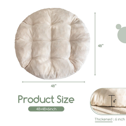 HIGOGOGO papasan cushion soft shredded foam detail supports lasting comfort