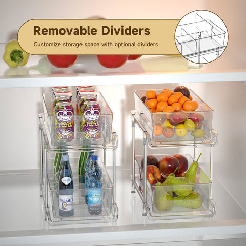 HIHEGD built-in handles simplify pulling drawers in tight spaces.
