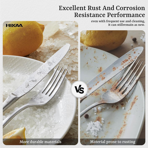 HIKAA dishwasher-safe design enables quick cleanup after family dinners