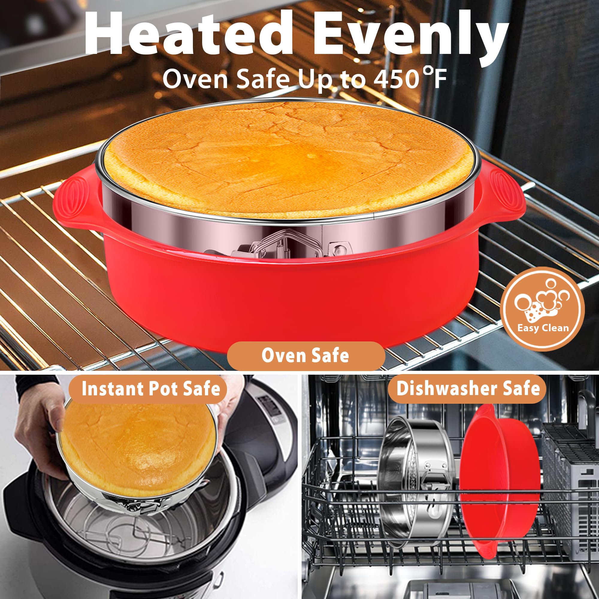 Hikolvol even-heat distribution for consistent oven baking results.