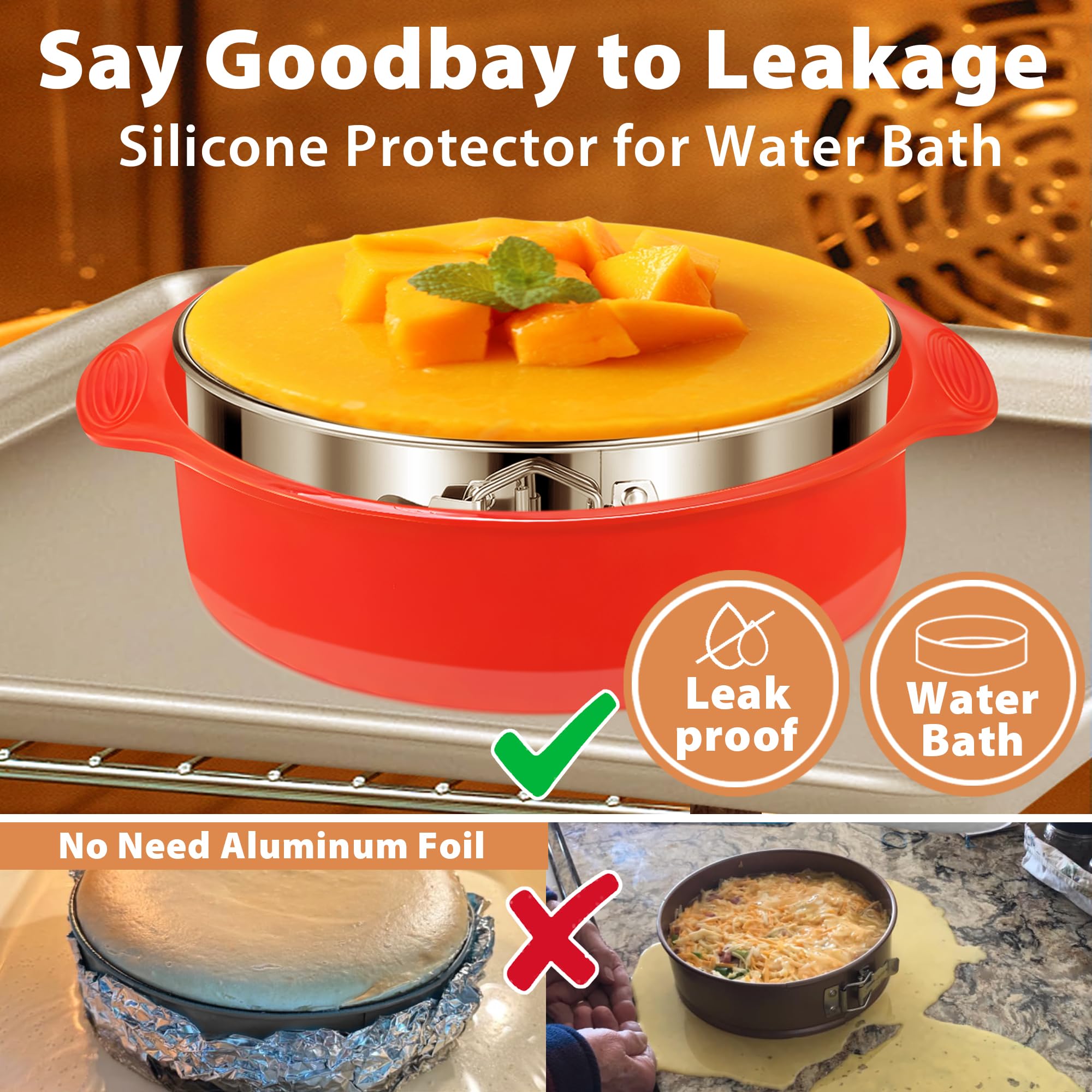 Hikolvol removable bottom design simplifies cake removal without damage.