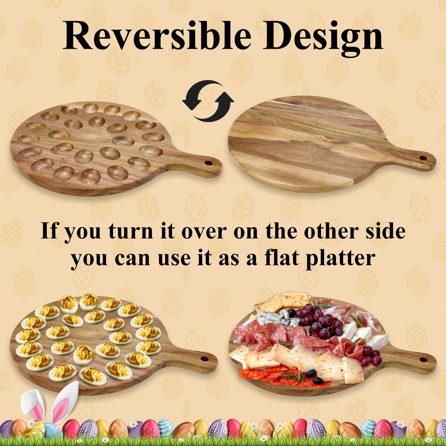 Hilislog Acacia platter is a must-have hosting essential for gatherings.