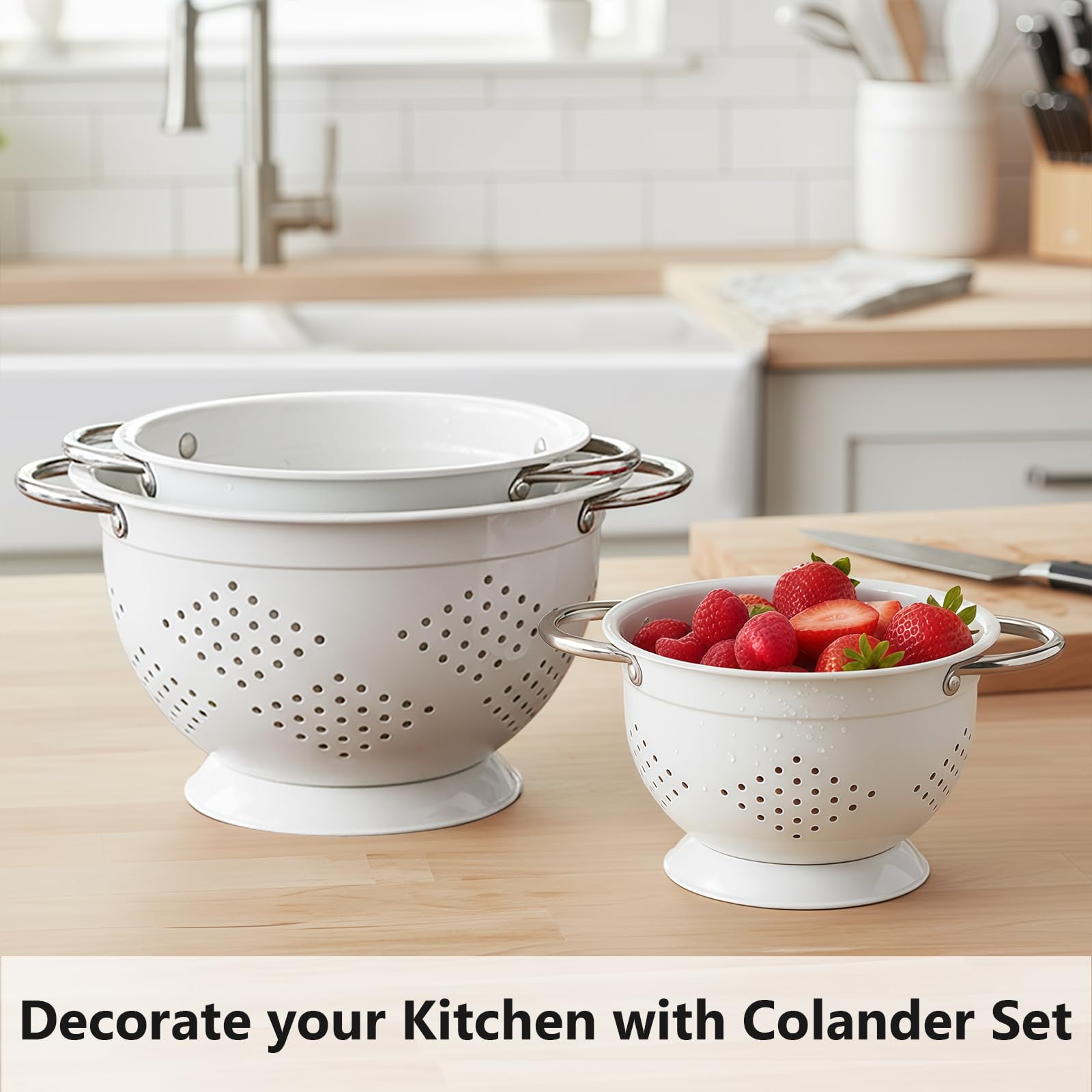Hillbond glossy finish adds decorative appeal while keeping cleanup simple
