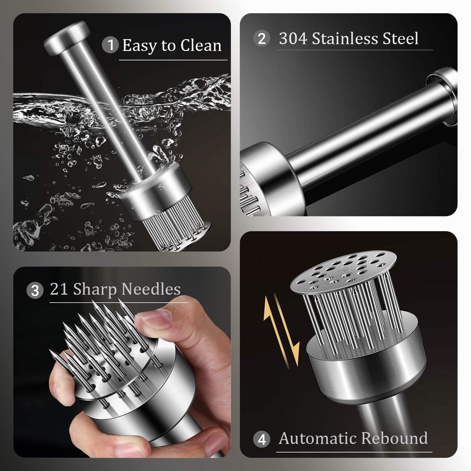 Hillokyeah meat tenderizer dishwasher safe for easy cleanup