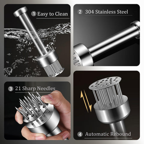 Hillokyeah meat tenderizer dishwasher safe for easy cleanup