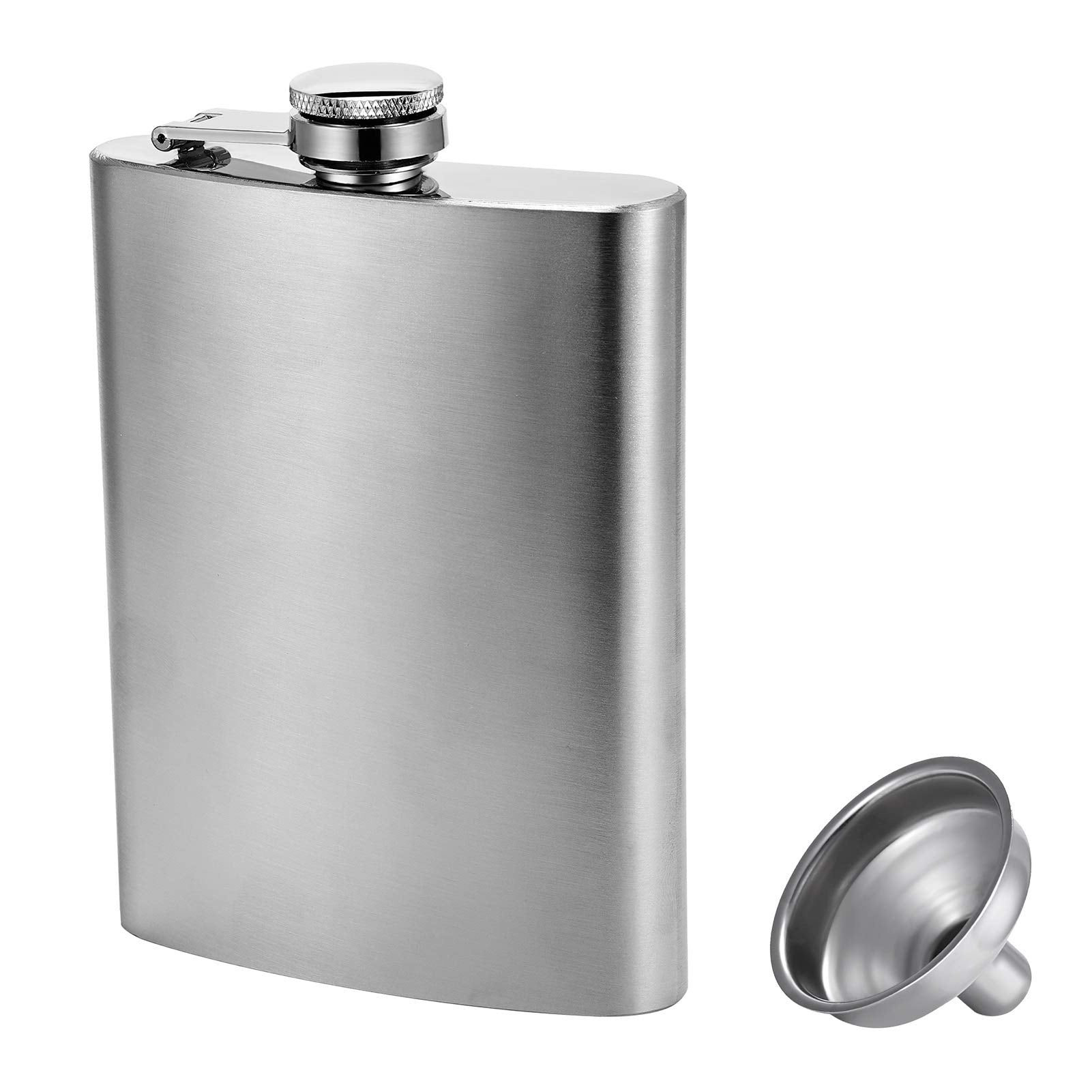 Hillside-Kit hipflask 8oz stainless steel for durable on-the-go use.
