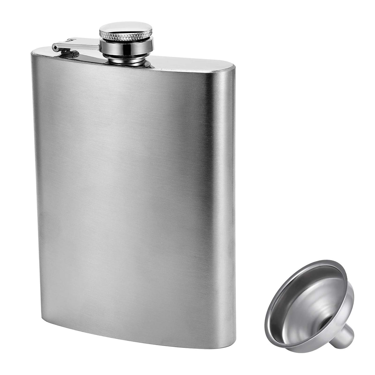 Hillside-Kit hipflask 8oz stainless steel for durable on-the-go use.