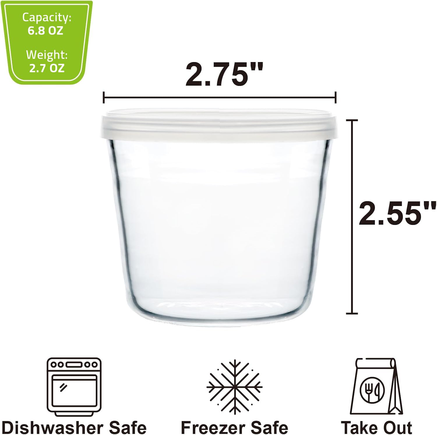 HillSpring lids securely seal each bowl to preserve freshness and flavors.