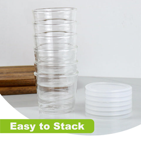 HillSpring six-pack bowls measure 2.75 inches wide by 2.55 inches high, 6.8 oz each.