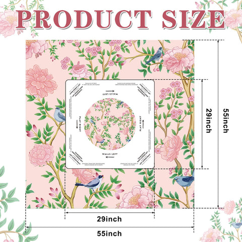 Hillsuren Tablecloth shows beginner rules printed on fabric to help new players