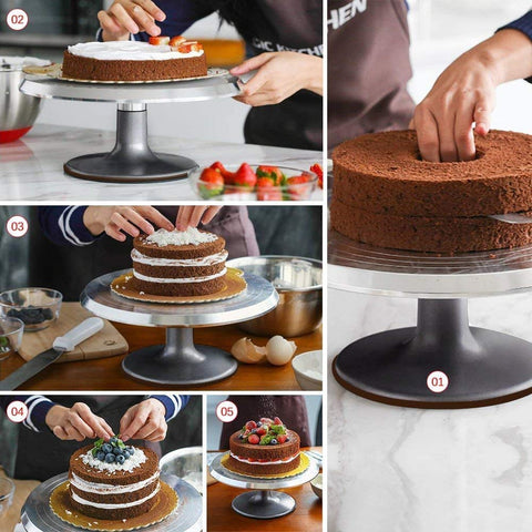Himaly cake decorating setup ideal for birthdays and weddings