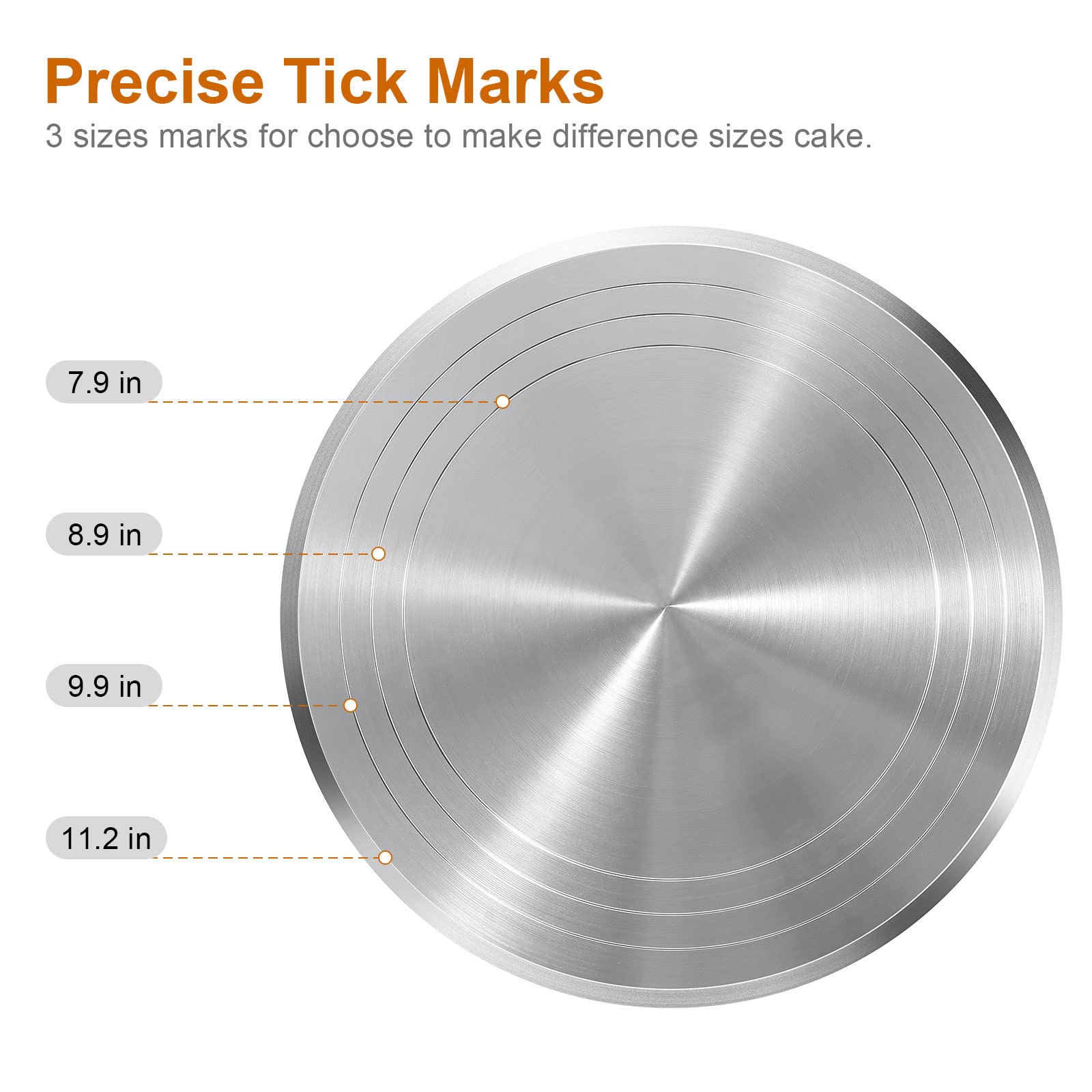 Himaly stainless steel surface preserves flavor while decorating
