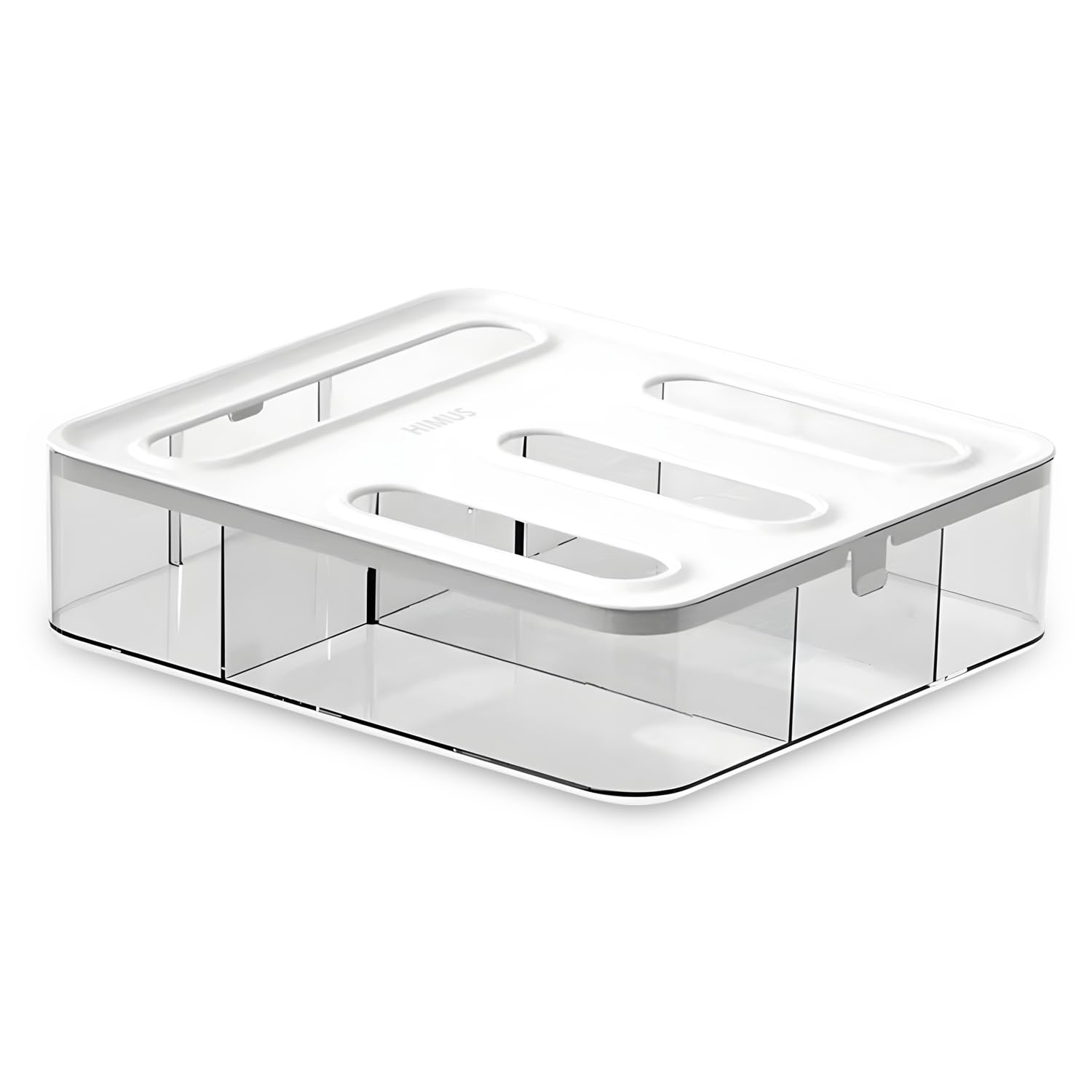 HIMUS 4-in-1 bag organizer in-drawer setup keeps bags neatly organized