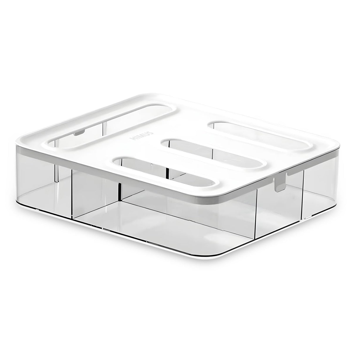 HIMUS 4-in-1 bag organizer in-drawer setup keeps bags neatly organized
