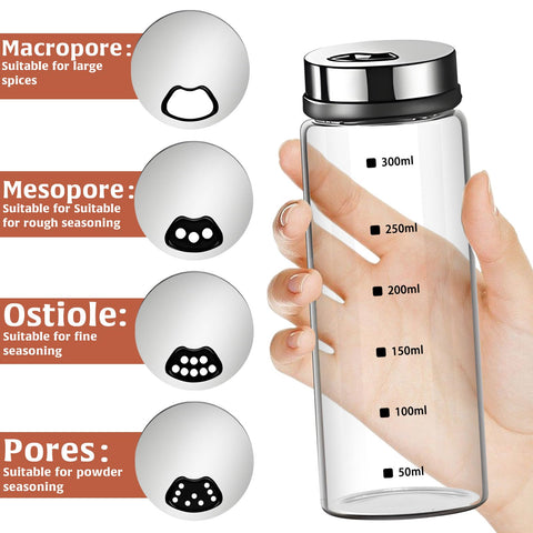 HINGTAI four-hole lids with varied sizes for different seasonings