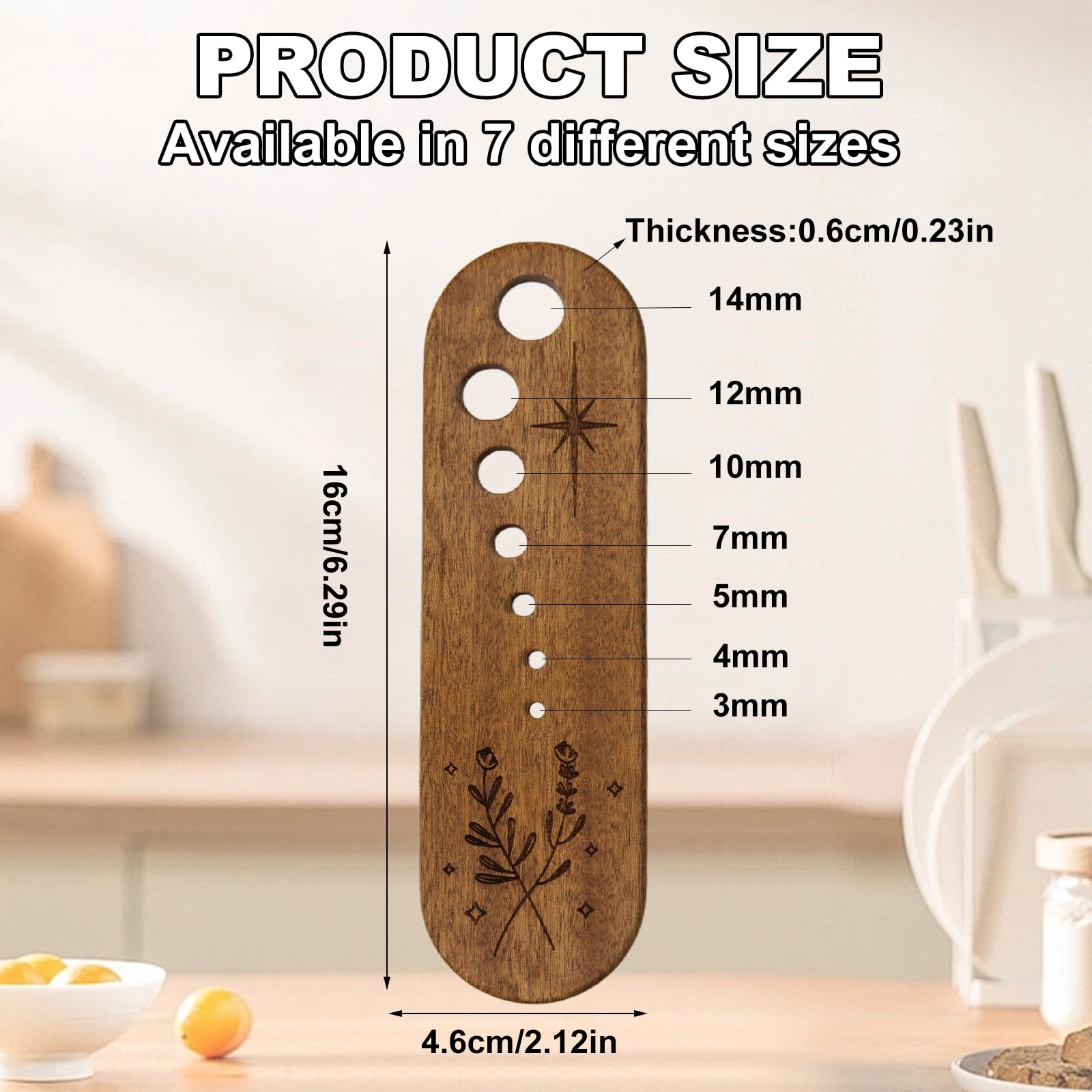 HINGTAI wooden leaf separator highlights patterned holes for tailored stripping.