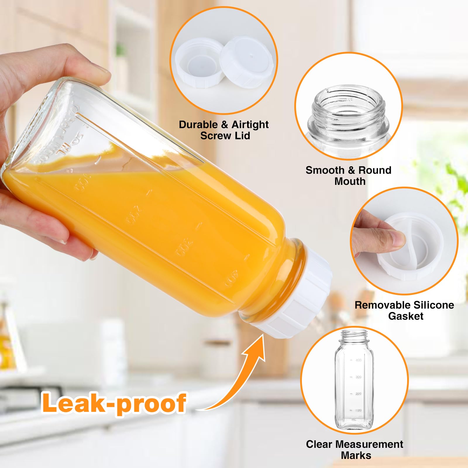 HINGWAH bottles show dual ml and oz markings for easy hydration tracking.