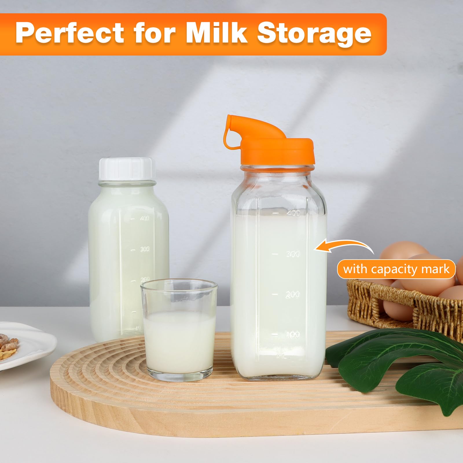 HINGWAH includes silicone pour spouts for controlled pouring and minimal splatter.