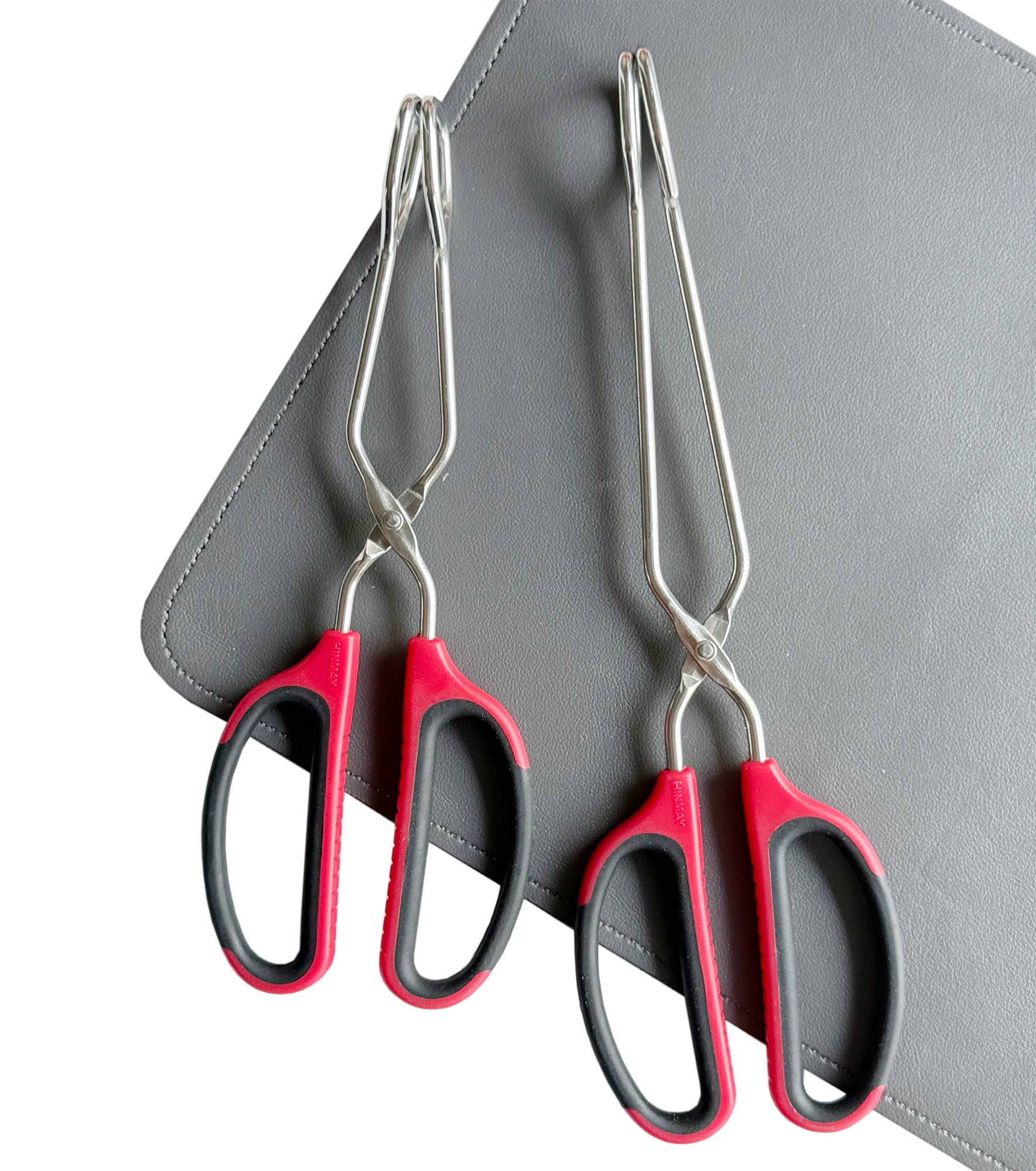 HINMAY tongs handle delicate fish and vegetables with precision
