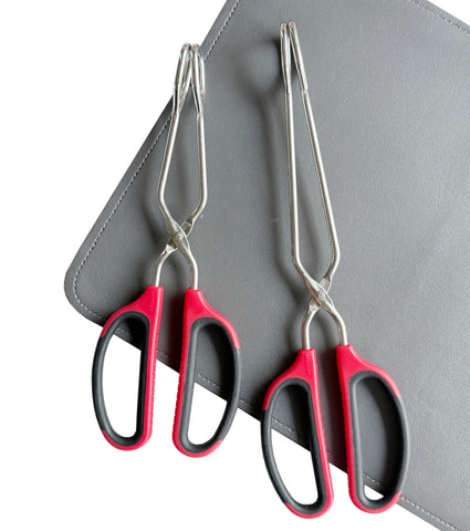 HINMAY tongs handle delicate fish and vegetables with precision