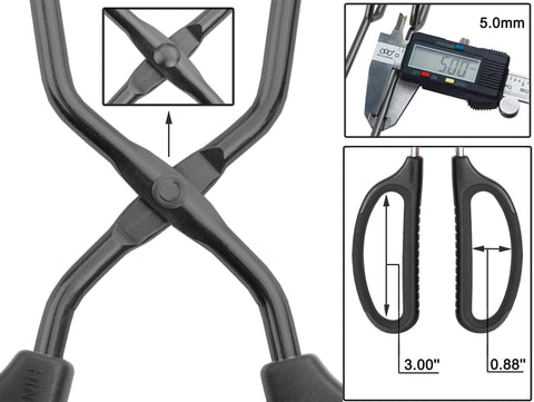 HINMAY ErgoGrip Pro handles offer comfortable control during long cooks