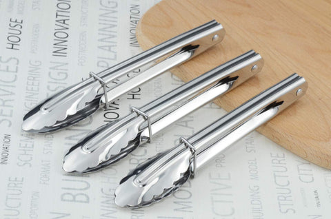 HINMAY tongs designed for barbecue use and toppings without mess