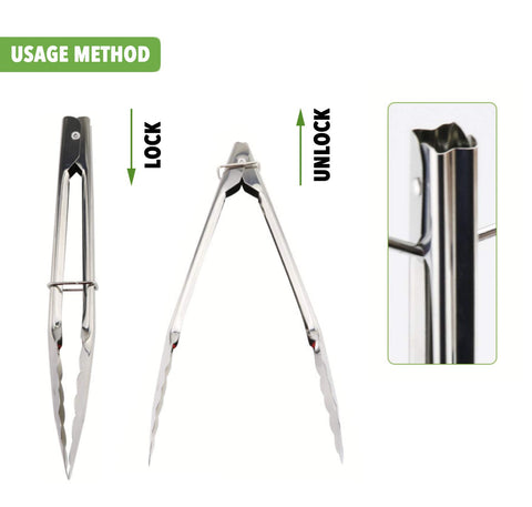 HINMAY mini tongs perfect for desserts and small treats