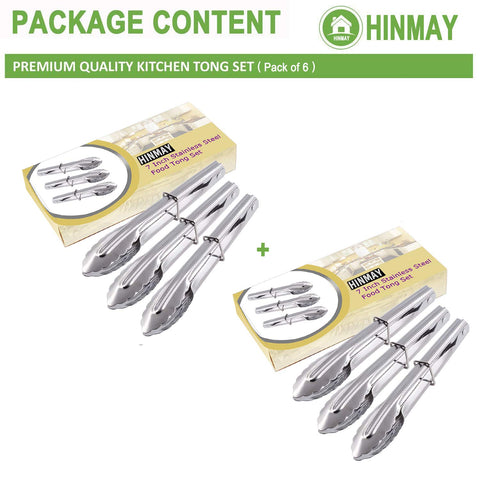 HINMAY tongs with sliding ring locking for safe storage