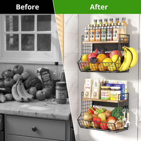 HIPLIYS magnetic shelf suits laundry rooms, organizing detergents and small items.