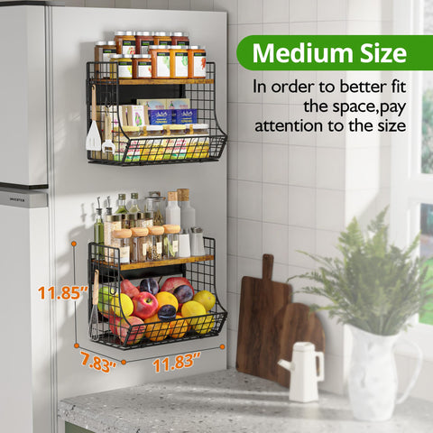 HIPLIYS open-design shelf keeps contents visible for quick selection.