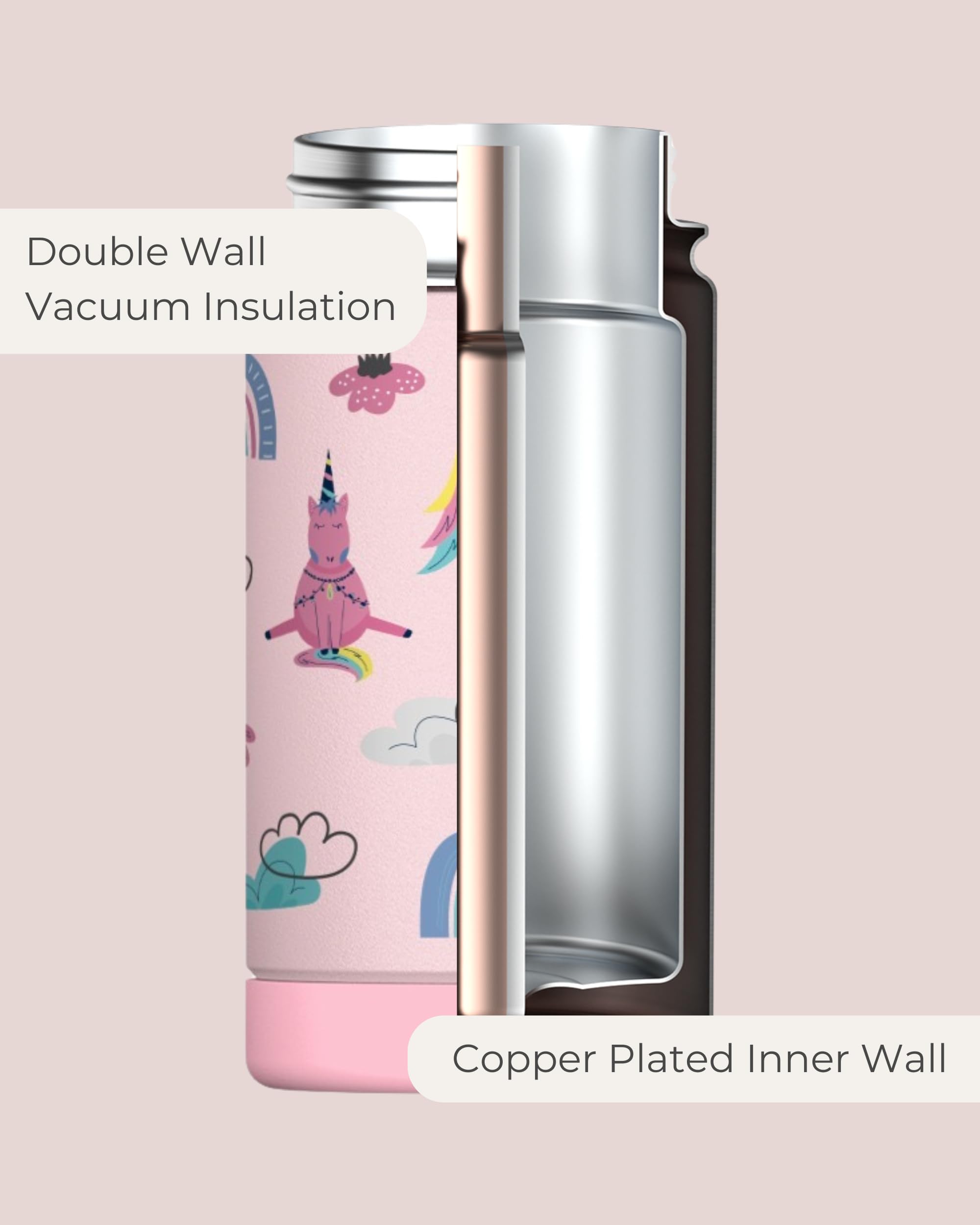 Hippypotamus bottle with leak-proof spout cover, stays clean in bags and on the go