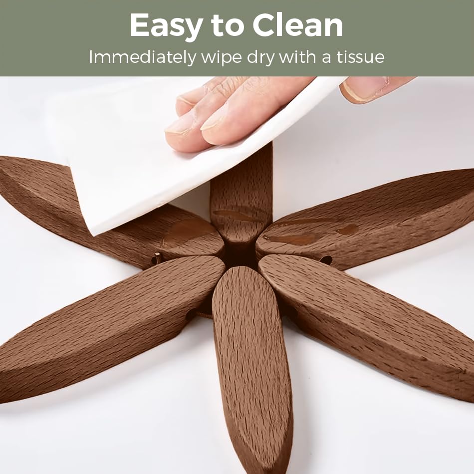 HIQUA gift-ready trivet set makes a thoughtful present for special occasions.
